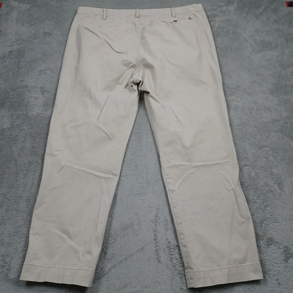 Polo Ralph Lauren Pants Mens 38x29 Beige Straight Fit Cotton Preppy Chino